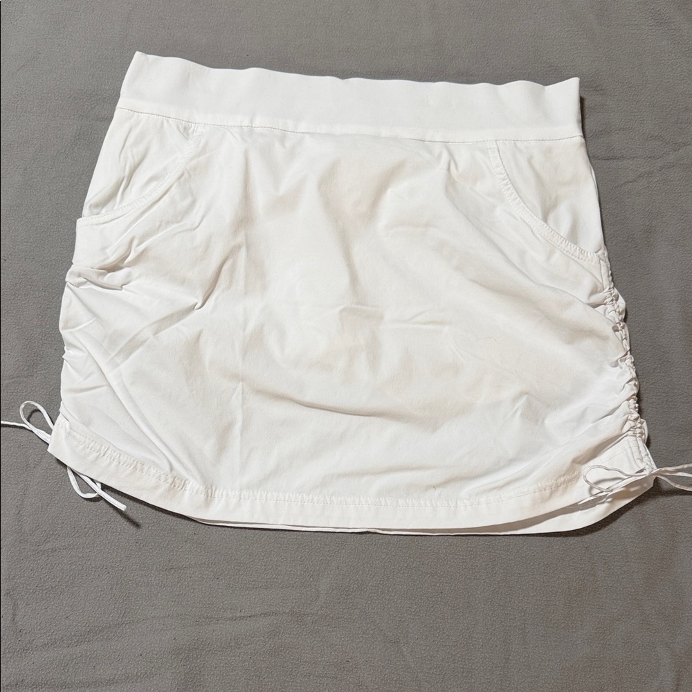 Columbia White Athletic Skort